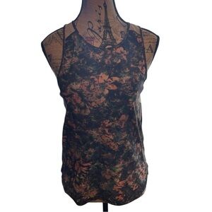 lululemon athletica Gray, pink and blue Tank Top